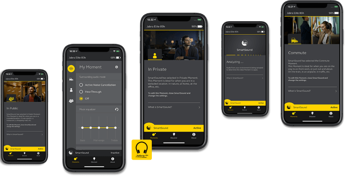 Приложение Jabra Sound+