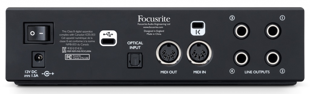 FOCUSRITE Clarett 2Pre USB