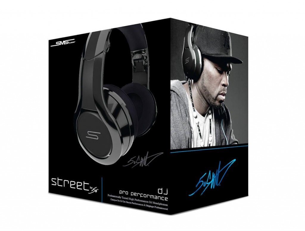 SMS Audio STREET by 50 DJ Black