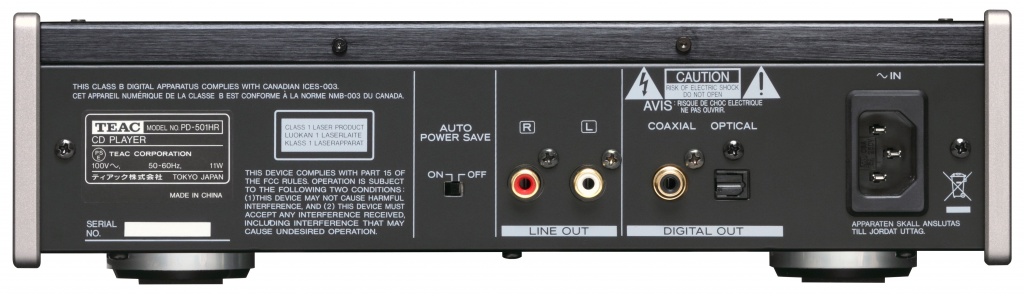 TEAC PD-501HR