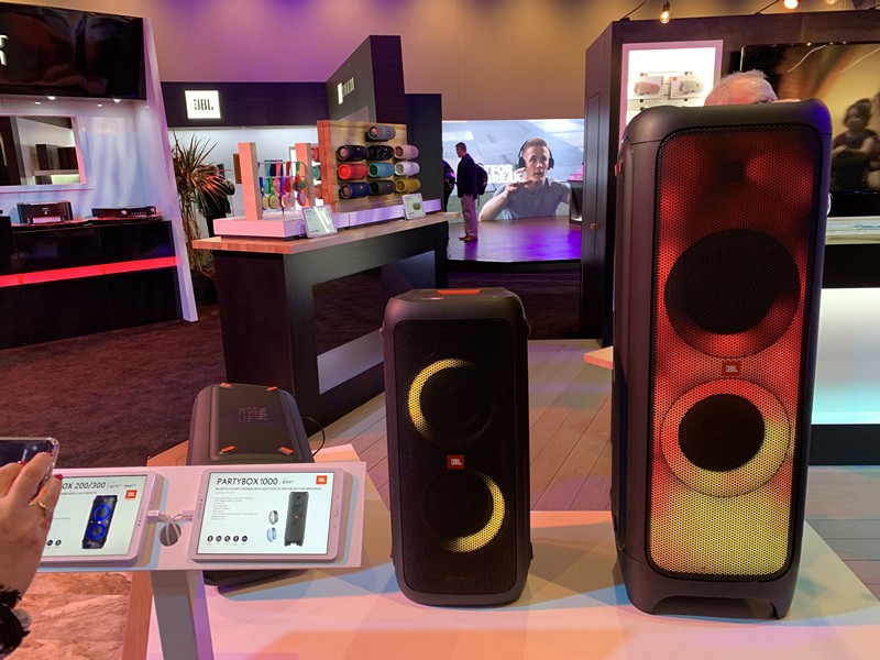 JBL PartyBox 300 and 1000