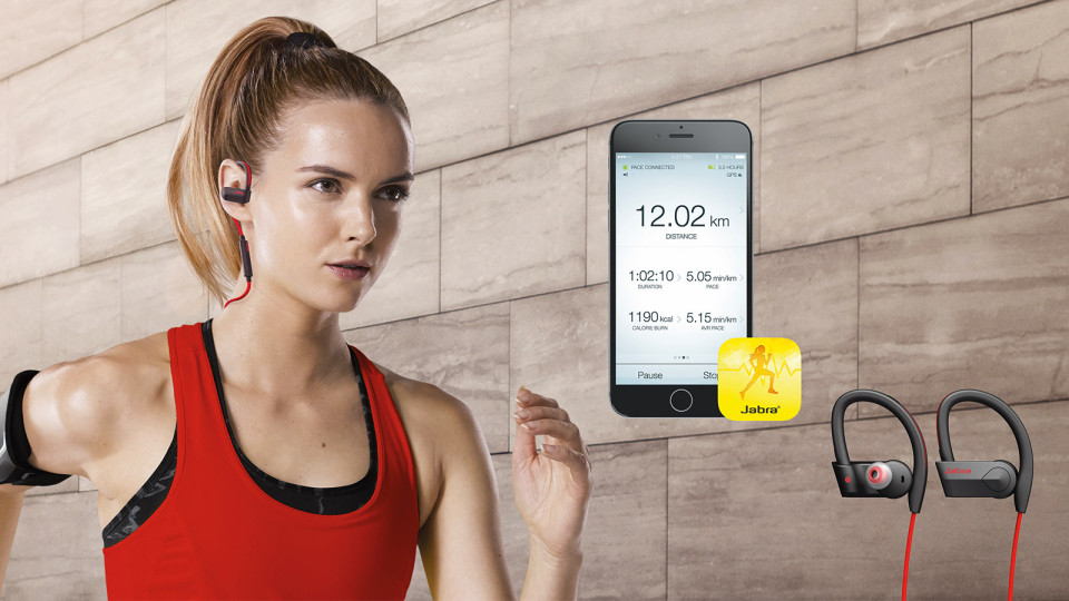 JABRA SPORT PACE red