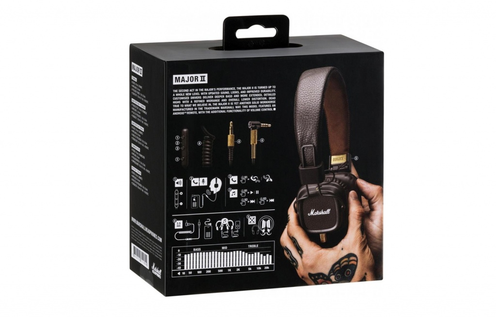 Marshall Major II Android Brown