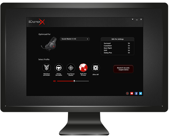 Sound BlasterX H3