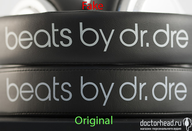 поддельное и оригинальное оголовье Beats by Dr. Dre PRO в обзоре doctorhead.ru
