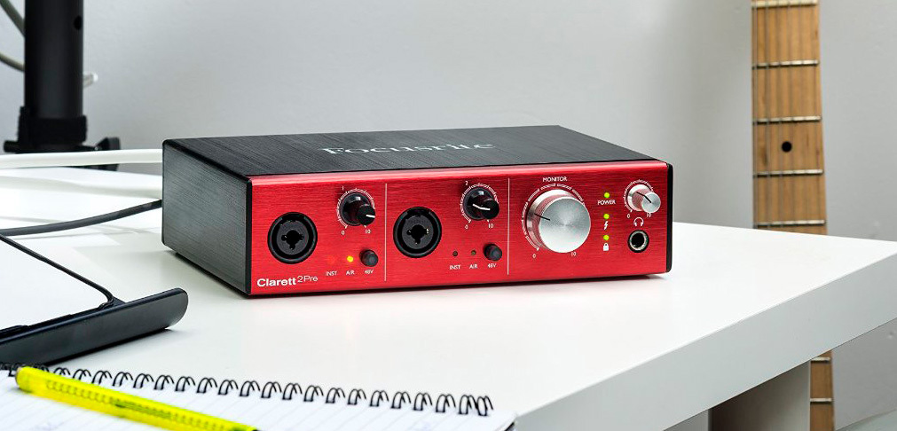 FOCUSRITE Clarett 2Pre Thunderbolt