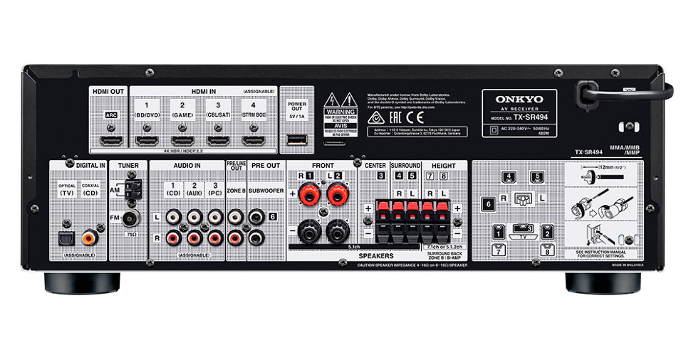 Onkyo TX-SR494