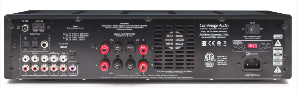 Cambridge Audio Topaz SR20