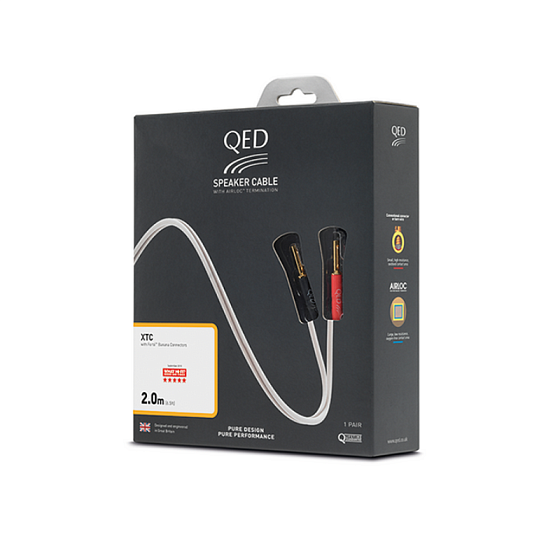 Кабель QED XTC Pre-Terminated Speaker Cable 2m - рис.0