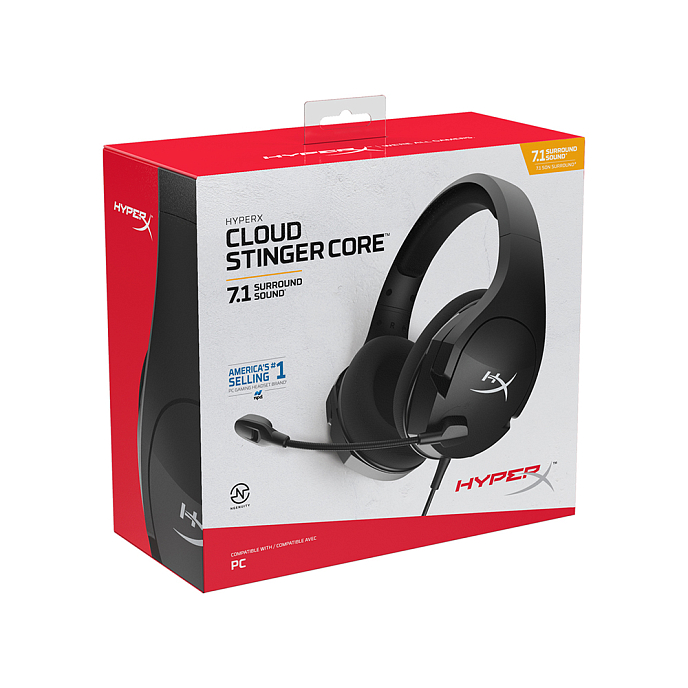 Игровая гарнитура HyperX Cloud Stinger Core 7.1 Black - рис.6