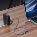 Кабель VOLTME PowerLink Rugg CTC USB-C - USB-C 1m Grey - рис.1