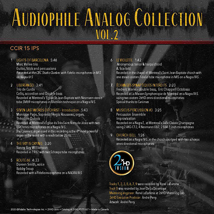 Магнитная лента Various - Audiophile Analog Collection Vol. 2	магнитная лента - рис.1