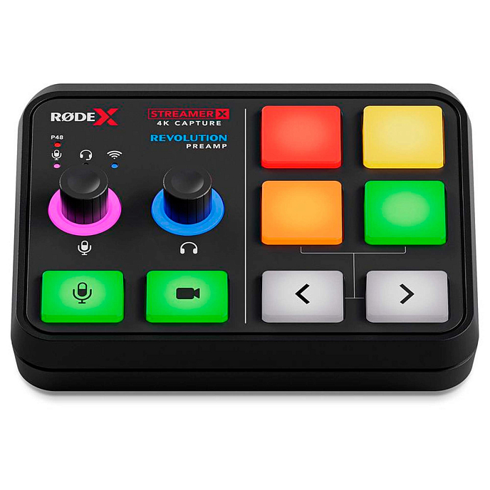 Аудиоинтерфейс RODE STREAMER X black аудиоинтерфейс и карта видеозахвата_OpenBox - рис.0