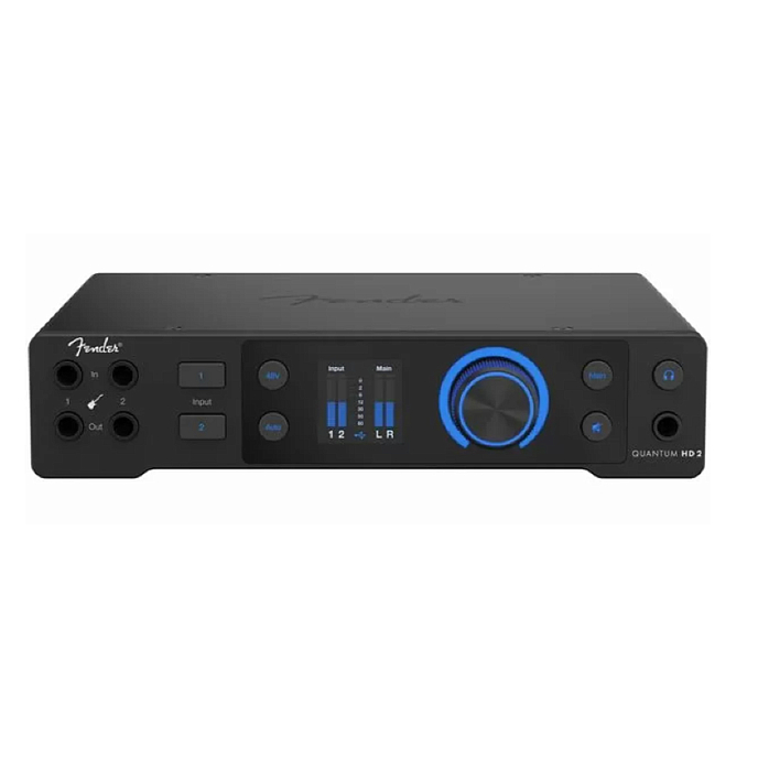 Аудиоинтерфейс Fender Quantum HD 2 Black - рис.1