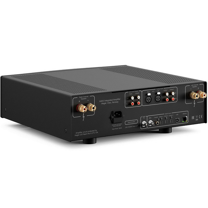 Интегральный усилитель Hegel H400 Black - рис.4