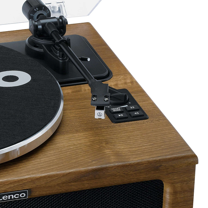 Проигрыватель винила Lenco LS-410 Walnut - рис.7