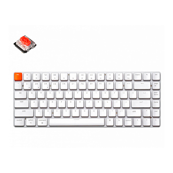 Клавиатура Keychron K3 v2 Gateron Red Switch - рис.0