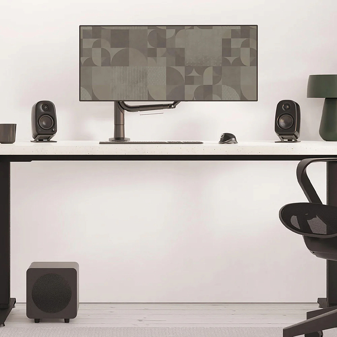 Полочная акустика Kanto UKI Pumice Speckled Brown - рис.5