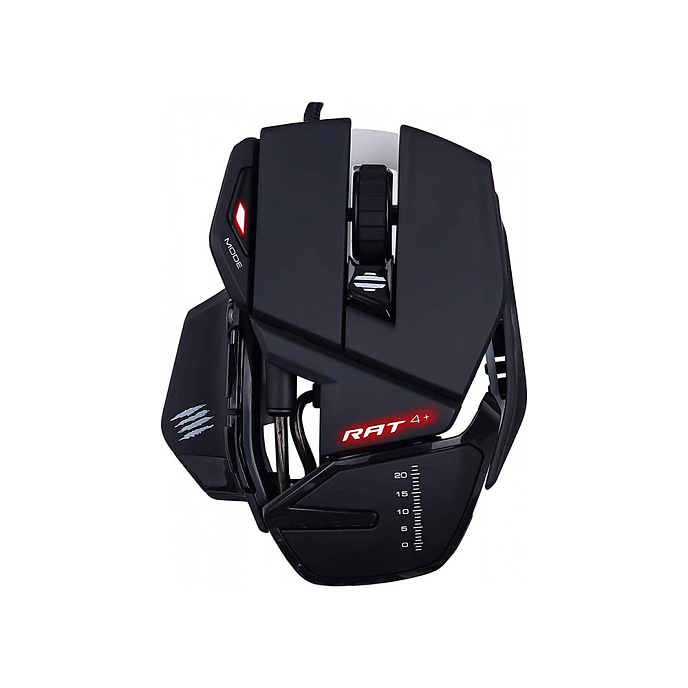Мышь Mad Catz R.A.T. 4+ PMW3330 Black - рис.0