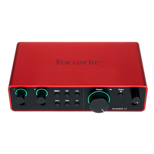 Аудиоинтерфейс Focusrite Scarlett 2i2 4th Gen