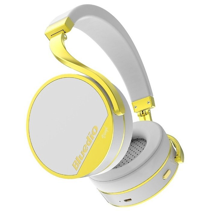 Беспроводные наушники Bluedio Vinyl Plus White - рис.4