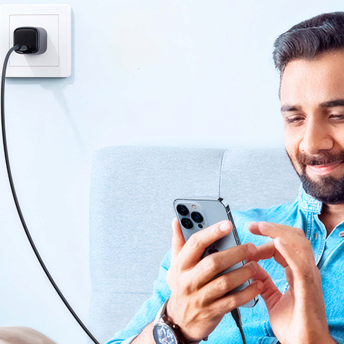 Сетевое зарядное устройство VOLTME Revo 20C Mini Black - рис.2