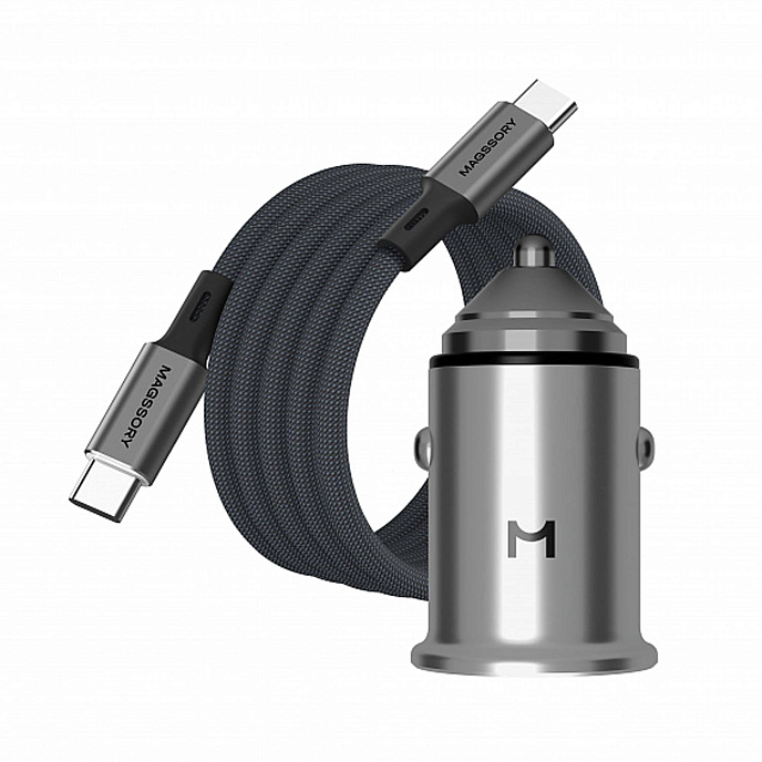 Автомобильное зарядное устройство Magssory CCH002 45W Silver - рис.1
