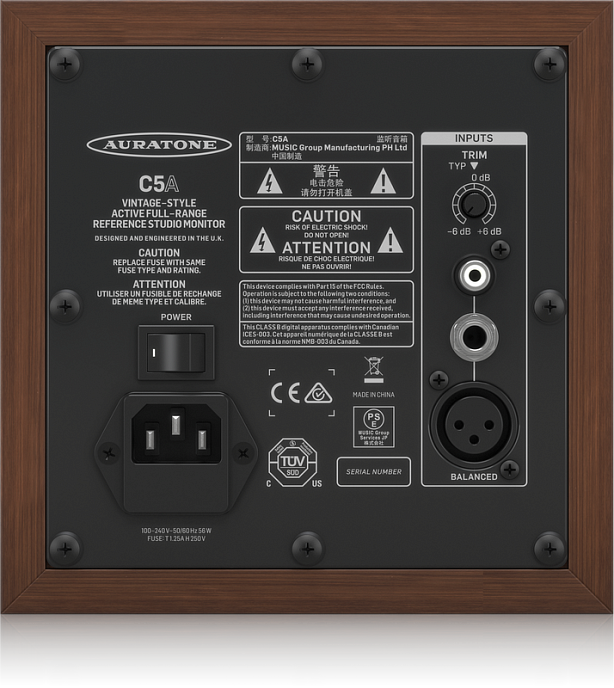 Студийный монитор AURATONE C5A Black - рис.4