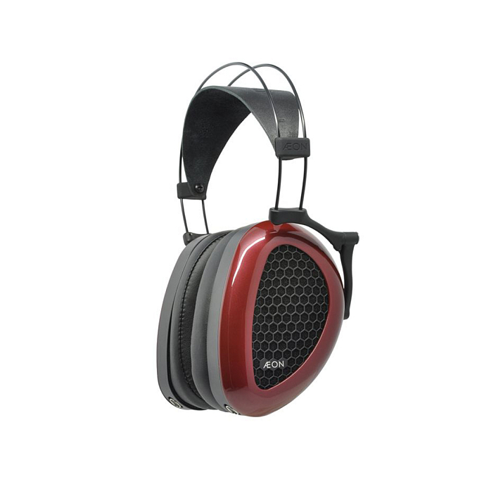 High End наушники Dan Clark Audio AEON2 Open 4-pin XLR 2.0m black/red полноразмерные наушники открытого типа_OpenBox - рис.0