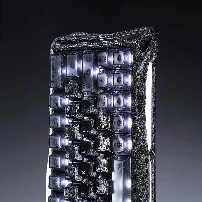 Клавиатура Gravastar Mercury V60Pro CF BLK RU Cyberfrost Black - рис.3