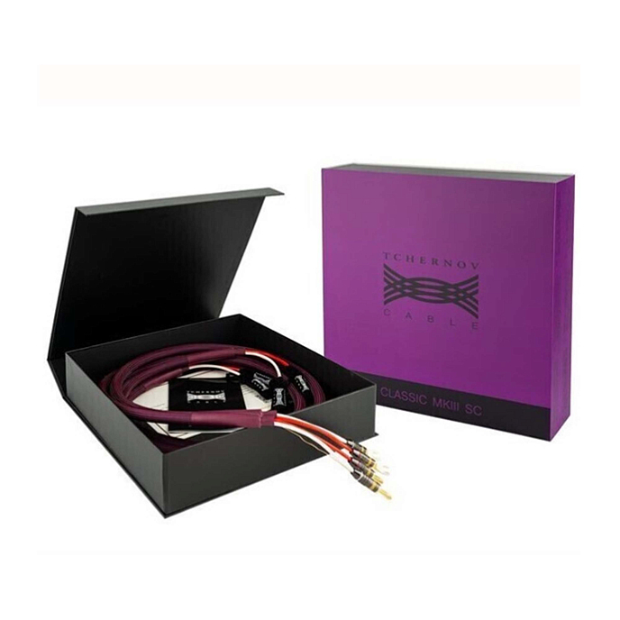Кабель Tchernov Cable Classic MkIII SC Sp/Bn 3.10m Violet - рис.1
