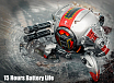 Портативная колонка Gravastar Mars Pro Shark 14 Metallic Gray - рис.11