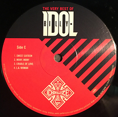 Виниловая пластинка Billy Idol The Very Best Of - 2LP