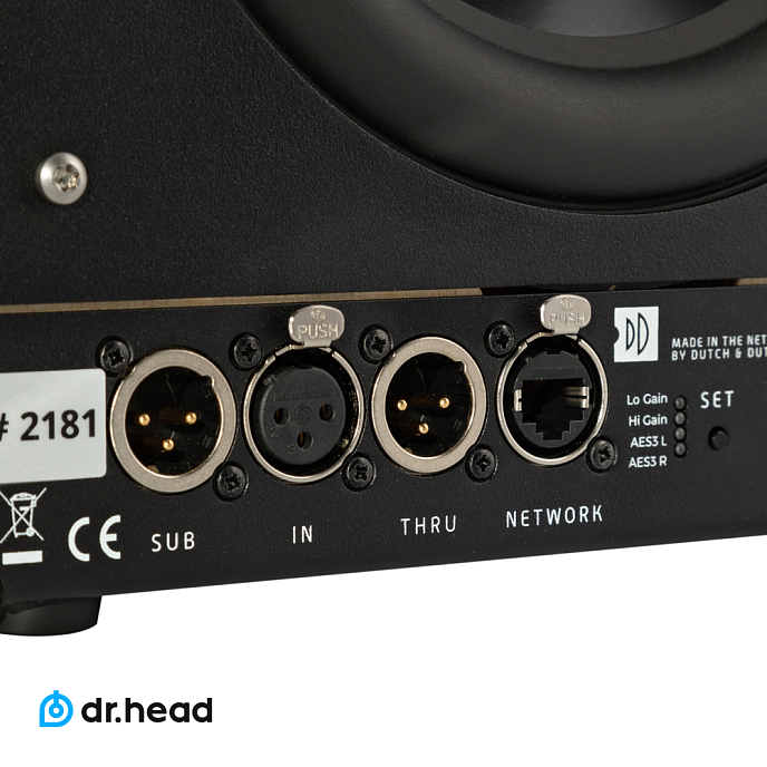 Полочная акустика Dutch & Dutch 8c Speaker Black & Natural (1 шт) - рис.7