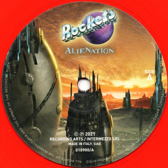 Виниловая пластинка Rockets – Alienation (coloured) LP - рис.3