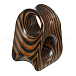 Подставка для наушников Dr.Head Under Wood Тайфун 1 Black / Brown - рис.0
