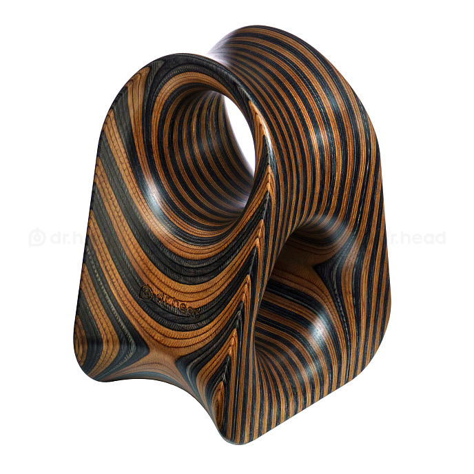 Подставка для наушников Dr.Head Under Wood Тайфун 1 Black / Brown - рис.0