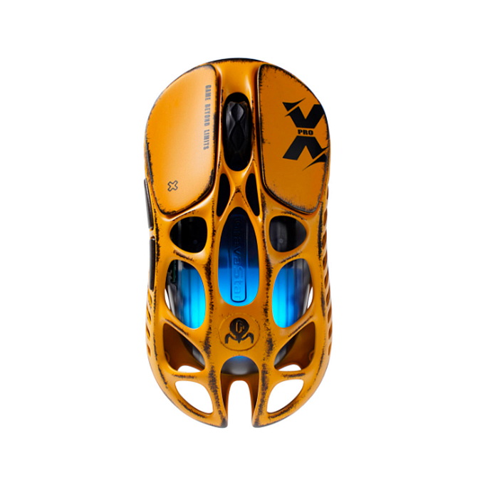 Мышь Gravastar Mercury X Pro Special Edition Battle Worn Yellow - рис.0