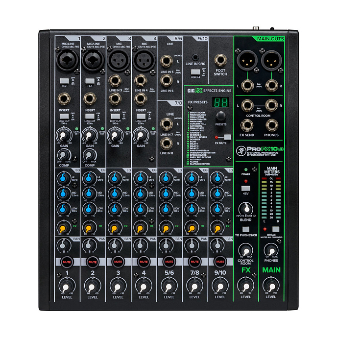 Микшерный пульт Mackie ProFX10v3 - рис.0