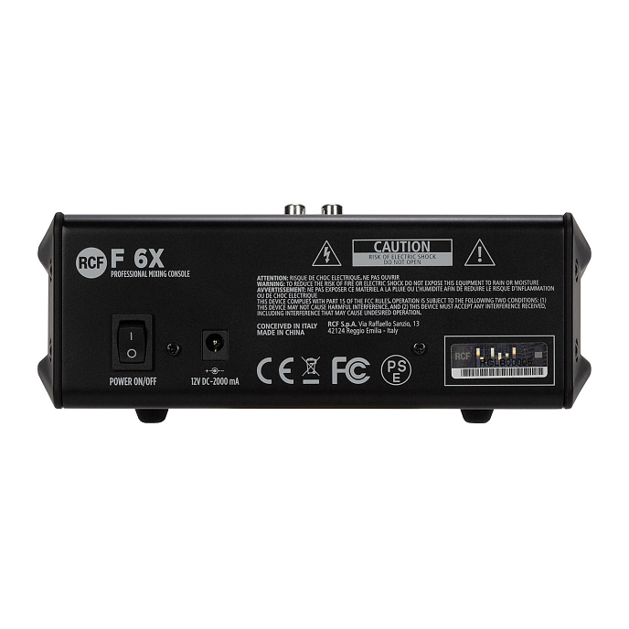 Микшерный пульт RCF F-6X - рис.2