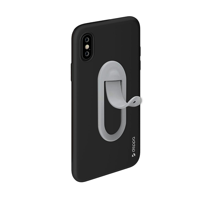 Держатель для телефона Deppa Click Holder Gray - рис.0