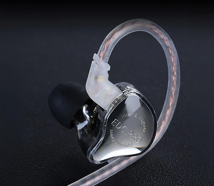 Наушники внутриканальные KZ EDC PRO (OFC Cable Version) with mic Back - рис.5