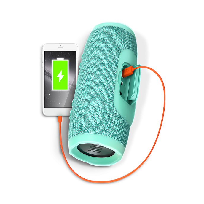 Портативная колонка JBL Charge 3 Teal - рис.3