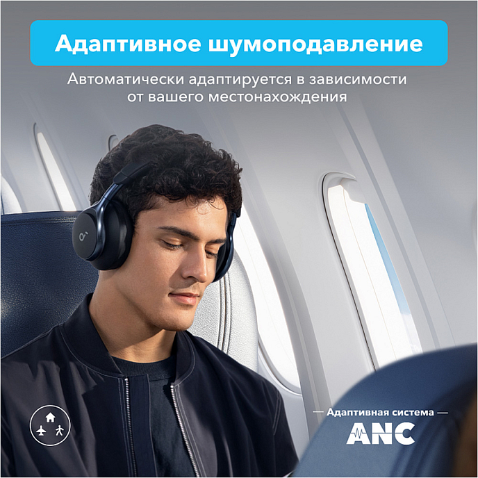 Беспроводные наушники Anker Soundcore Space One white беспроводные полноразмерные наушники_OpenBox - рис.7
