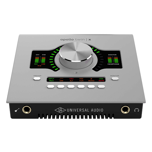 Аудиоинтерфейс Universal Audio Apollo Twin X DUO Gen 2 Essentials+ Edition Silver