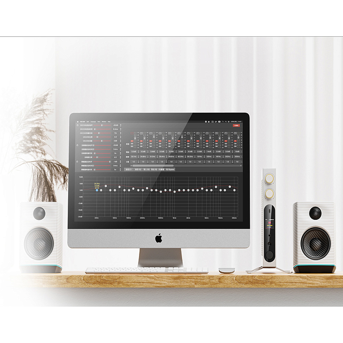 Усилитель для наушников с ЦАП FiiO K19 Silver - рис.8