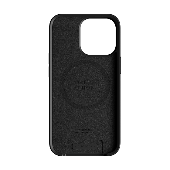 Чехол для смартфонов Native Union Clic Pop Magnetic Case with MagSafe for iPhone 13 Pro Max Black - рис.0