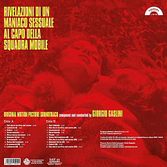 Пластинка Giorgio Gaslini - Rivelazioni Di Un Maniaco Sessuale Al Capo Della Squadra Mobile (Colonna Sonora Originale Del Film) - Coloured LP