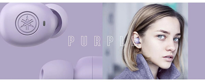 Беспроводные наушники Yamaha TW-E3B Light Purple - рис.11