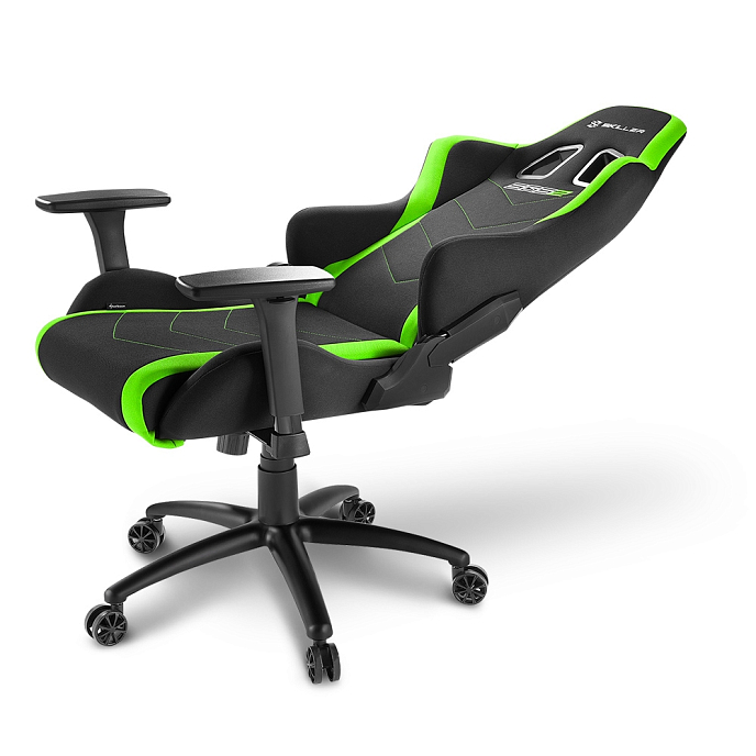 Компьютерное кресло Sharkoon Skiller SGS2 Green Black - рис.4